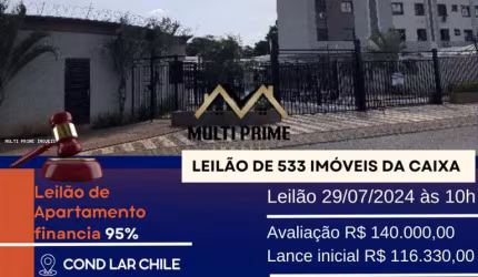 Apartamento para Venda em Ribeirão Preto, Residencial Parque dos Servidores, 2 dormitórios, 1 banheiro, 1 vaga