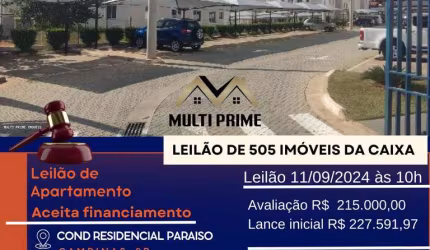 Apartamento para Venda em Campinas, JARDIM DO LAGO, 2 dormitórios, 1 banheiro, 1 vaga