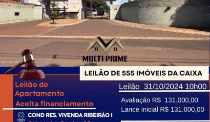 Apartamento para Venda em Ribeirão Preto, Ipiranga, 2 dormitórios, 1 banheiro, 1 vaga