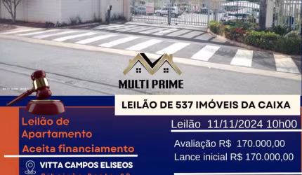 Apartamento para Venda em Ribeirão Preto, Campos Elíseos, 2 dormitórios, 1 banheiro, 1 vaga