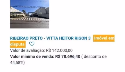 Apartamento para Venda em Ribeirão Preto, Jardim Heitor Rigon, 2 dormitórios, 1 banheiro, 1 vaga