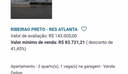 Apartamento para Venda em Ribeirão Preto, Jardim Zara, 2 dormitórios, 1 banheiro, 1 vaga