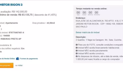 Apartamento para Venda em Ribeirão Preto, Jardim Heitor Rigon, 2 dormitórios, 1 banheiro, 1 vaga