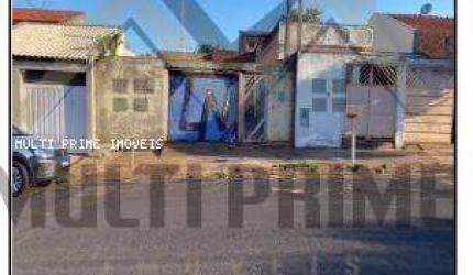 Casa para Venda em Araraquara, Parque das Hortências, 3 dormitórios, 1 banheiro, 3 vagas