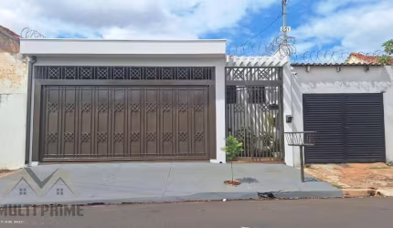 Casa para Venda em Ribeirão Preto, Vila Tibério, 3 dormitórios, 1 suíte, 1 banheiro, 3 vagas