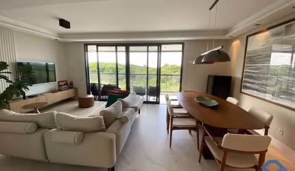 Apartamento à venda no Novo Campeche com 3 suítes e 2 vagas.