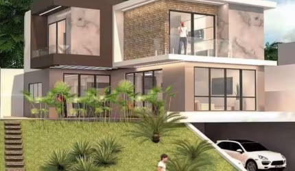 FLEXIBILIDADE NA NEGOCIAÇÃO- Casa com 3 dormitórios à venda, 290 m² por R$ 3.180.000 - Residencial Real Park - Arujá/SP