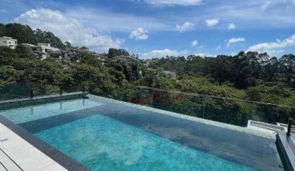 FINO ACABAMENTO E VISTA ESPETACULAR-Casa com 4 suítes à venda, 370 m² por R$ 3.800.000 - Residencial Real Park - Arujá/SP