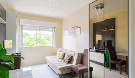 Apartamento Semimobiliado 1 Dormitório e 1 Vaga