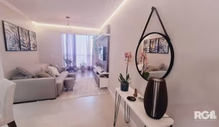 Apartamento semimobiliado com 3 dormitórios, sendo 1 suíte, 1 vaga. Condomínio c