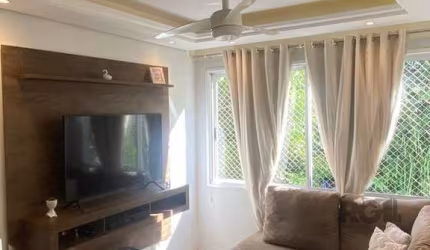 Apartamento 2 dormitórios, 1 suíte, churrasqueira,1 vaga