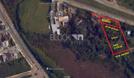 Terreno à venda na Avenida das Américas, --, Recreio dos Bandeirantes, Rio de Janeiro, 4117 m2 por R$ 8.500.000
