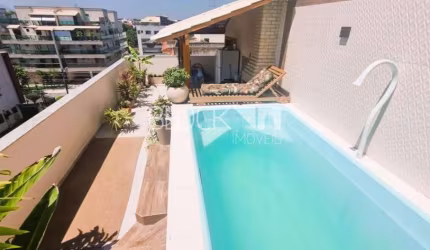 Cobertura com 4 quartos à venda na Estrada Benvindo de Novaes, --, Recreio dos Bandeirantes, Rio de Janeiro, 142 m2 por R$ 1.200.000