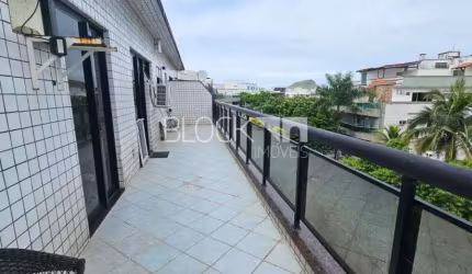 Recreio dos Bandeirantes | Cobertura 3 quartos, sendo 1 suite