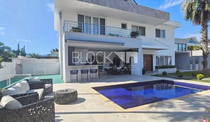 Casa em condomínio fechado com 4 quartos à venda na Rua Ator Sebastião Vasconcelos, --, Recreio dos Bandeirantes, Rio de Janeiro, 485 m2 por R$ 4.490.000