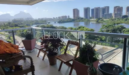 Barra da Tijuca | Cobertura 4 quartos, sendo 2 suites