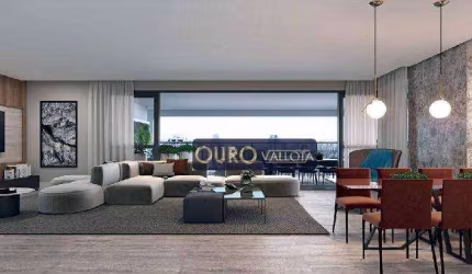 Apartamento com 4 dormitórios à venda, 196 m² por R$ 4.860.000 - Brooklin - São Paulo/SP