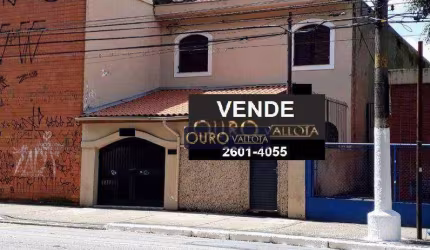 Sobrado com 5 dormitórios à venda, 187 m² por R$ 1.400.000,00 - Mooca - São Paulo/SP