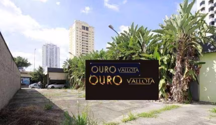 Terreno para alugar, 370 m² por R$ 13.639/mês - Tatuapé - São Paulo/SP