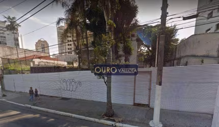 Terreno plano Murado na Mooca