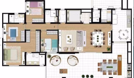 Apartamento com 4 dormitórios à venda, 210 m² por R$ 2.070.000,00 - Vila Prudente (Zona Leste) - São Paulo/SP