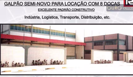 Galpão para alugar, 3100 m² por R$ 104.583,00/mês - Cidade Industrial Satélite de São Paulo - Guarulhos/SP