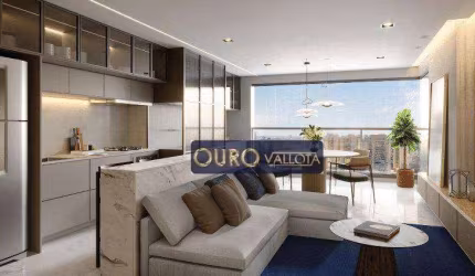 Apartamento com 2 dormitórios à venda, 77 m² por R$ 1.122.000,00 - Campo Belo - São Paulo/SP