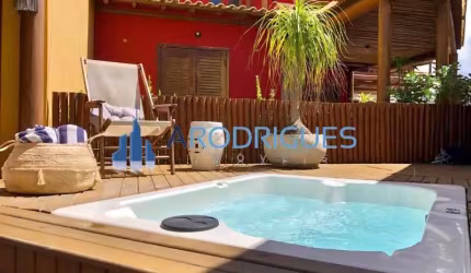 Oportunidade de Village em Itacimirim à venda, 4/4 sendo 2 suítes - Vista Mar e Porteira Fechada