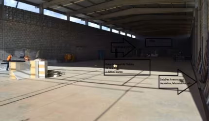 Galpão Comercial para Locação em Lauro de Freitas-BA, Bairro Itinga: 2.220,00 m² de Área Disponível!