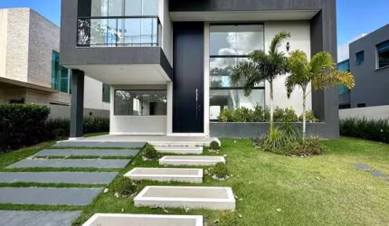 Casa para Venda em Camaçari, Alphaville I, 4 dormitórios, 4 suítes, 5 banheiros, 4 vagas