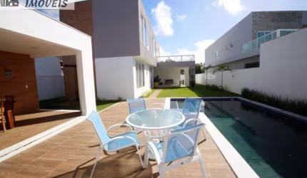 Casa em Condomínio para Venda em Camaçari, Guarajuba (monte Gordo), 4 dormitórios, 4 suítes, 5 banheiros, 2 vagas