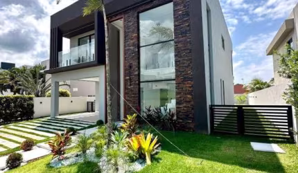 Casa em Condomínio para Venda em Camaçari, Alphaville I, 4 dormitórios, 4 suítes, 5 banheiros, 4 vagas