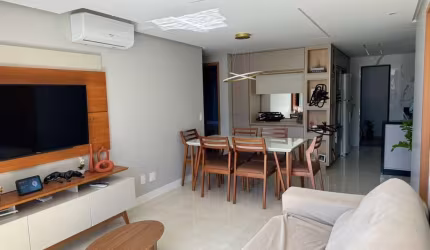 Apartamento para Venda em Lauro de Freitas, Buraquinho, 2 dormitórios, 2 suítes, 3 banheiros, 2 vagas