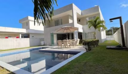Casa em Condomínio para Venda em Camaçari, Alphaville (Abrantes), 4 dormitórios, 4 suítes, 5 banheiros, 4 vagas