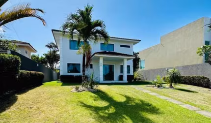 Casa em Condomínio para Locação em Camaçari, Alphaville (Abrantes), 4 dormitórios, 4 suítes, 5 banheiros, 4 vagas