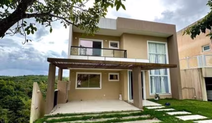 Casa em Condomínio para Locação em Camaçari, Alphaville (Abrantes), 4 dormitórios, 4 suítes, 5 banheiros, 4 vagas