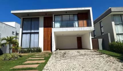 Casa em Condomínio para Venda em Camaçari, Alphaville (Abrantes), 4 dormitórios, 3 suítes, 6 banheiros, 3 vagas