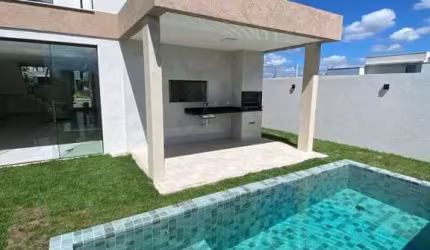 Casa em Condomínio para Venda em Camaçari, Jardim Limoeiro, 4 dormitórios, 3 suítes, 5 banheiros, 4 vagas