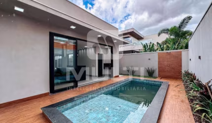 Casa em condomínio fechado com 3 quartos para alugar no Alphaville, Uberlândia  por R$ 13.000