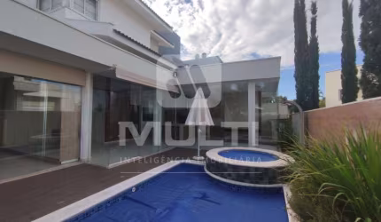 Casa em condomínio fechado com 4 quartos para alugar no Jardins Roma, Uberlândia  por R$ 15.000