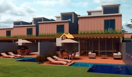 CASA EM CONDOMÍNIO FRENTE AO MAR NA PRAIA DE CAMBURIZINHO
