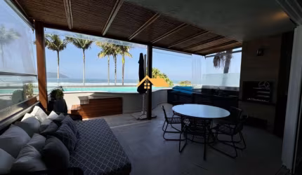 Casa de luxo em condomínio exclusivo em Juquehy, São Sebastião-SP: 4 quartos, 4 suítes, 3 salas, 4 banheiros, 2 vagas de garagem, 300m² de área.