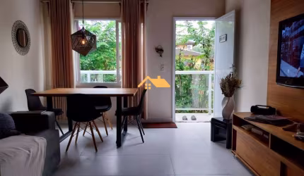 Apartamento à venda em Juquehy, São Sebastião-SP: 2 quartos, 1 suíte, 1 sala, 2 banheiros, 1 vaga de garagem, 70m² de área.