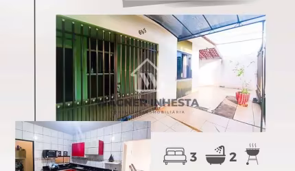 Baixou pra R$330 mil. Aceita troca por chácara na região de Maringá. Casa com 01 Suíte + 02 quartos