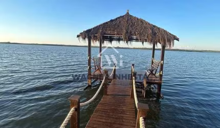Rancho à venda, porteira fechada, as margens do rio Paranapanema, no Condomínio Renascer do Sol, em