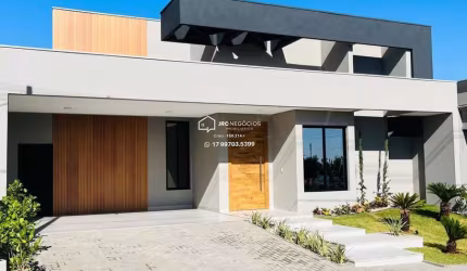 Casa em Condomínio para Venda em Mirassol, Terra Vista Residence Club, 3 dormitórios, 2 suítes, 5 banheiros, 4 vagas