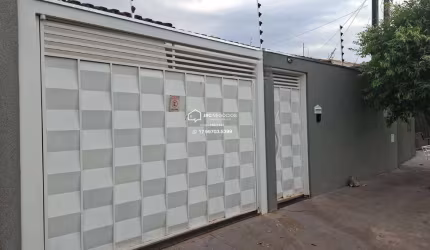 Casa para Venda em São José do Rio Preto, Jd. Planalto, 2 dormitórios, 1 banheiro, 2 vagas