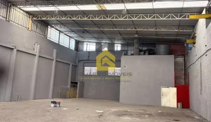 Galpão Industrial à Locação com 500 m² - Serraria - Diadema / São Paulo