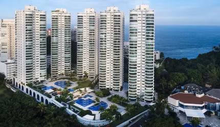 MARAVILHOSO apartamento no Condomínio TORTUGAS vista LIVRE para o MAR com 224 m² com 4 suítes