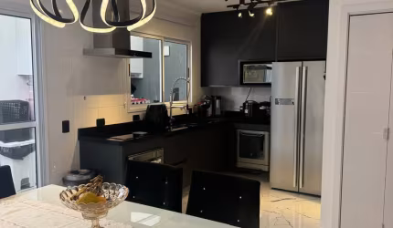 LINDA casa em Condomínio com 122 m² com 3 quartos 1suíte ESPAÇO GOURMET na Vila Oliveira